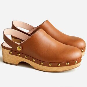 J. Crew Convertible Leather Clogs